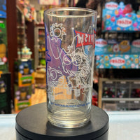 Grimmace on Pogo (Vintage Happy Meal Glasses, McDonalds)