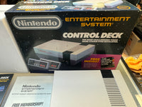 NES Control Deck Complete with Box & Inserts (Nintendo) ** Blinking Light Win Mod **