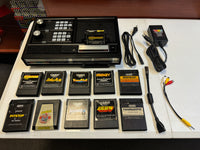 Colecovision Lot with 11 Games (Coleco, Vintage Games) *MOD- New Caps Composite Power