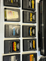 Colecovision Lot with 11 Games (Coleco, Vintage Games) *MOD- New Caps Composite Power