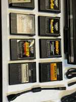 Colecovision Lot with 11 Games (Coleco, Vintage Games) *MOD- New Caps Composite Power