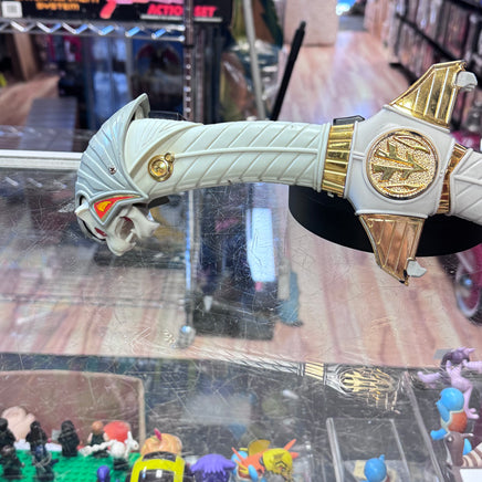 Saba White Ranger Dagger (Vintage MMPR Power Rangers, Bandai) - Bitz & Buttons