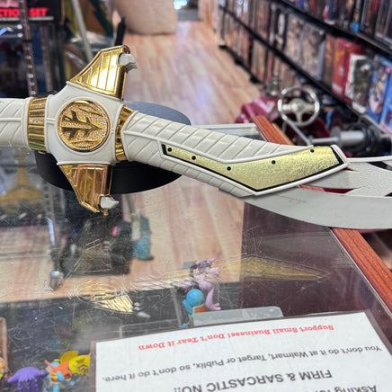 Saba White Ranger Dagger (Vintage MMPR Power Rangers, Bandai) - Bitz & Buttons