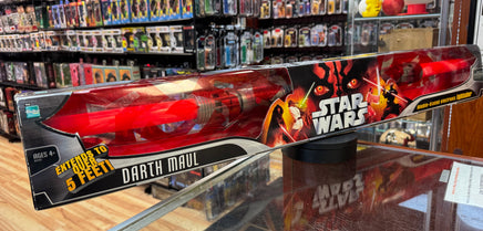 Darth Maul Double Bladed Electronic LightSaber (Vintage Star Wars, Hasbro) NEW - Bitz & Buttons