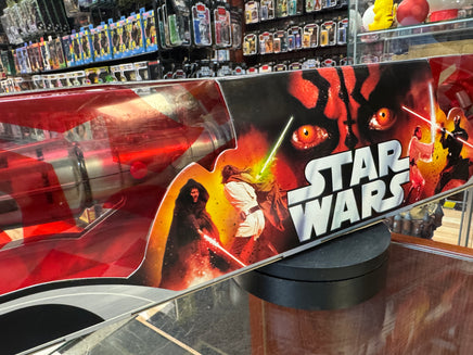 Darth Maul Double Bladed Electronic LightSaber (Vintage Star Wars, Hasbro) NEW - Bitz & Buttons