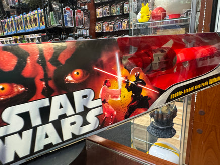 Darth Maul Double Bladed Electronic LightSaber (Vintage Star Wars, Hasbro) NEW - Bitz & Buttons