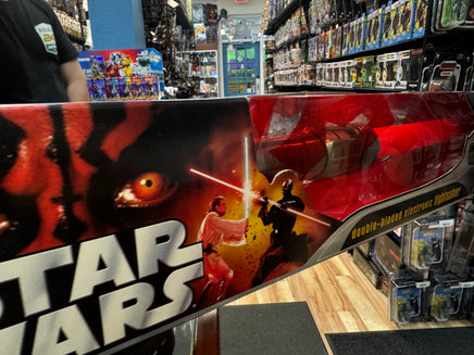 Darth Maul Double Bladed Electronic LightSaber (Vintage Star Wars, Hasbro) NEW - Bitz & Buttons