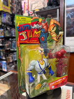 Defender of Earth Earthworm Jim (Playmates, Vintage Earthword Jim) SEALED - Bitz & Buttons