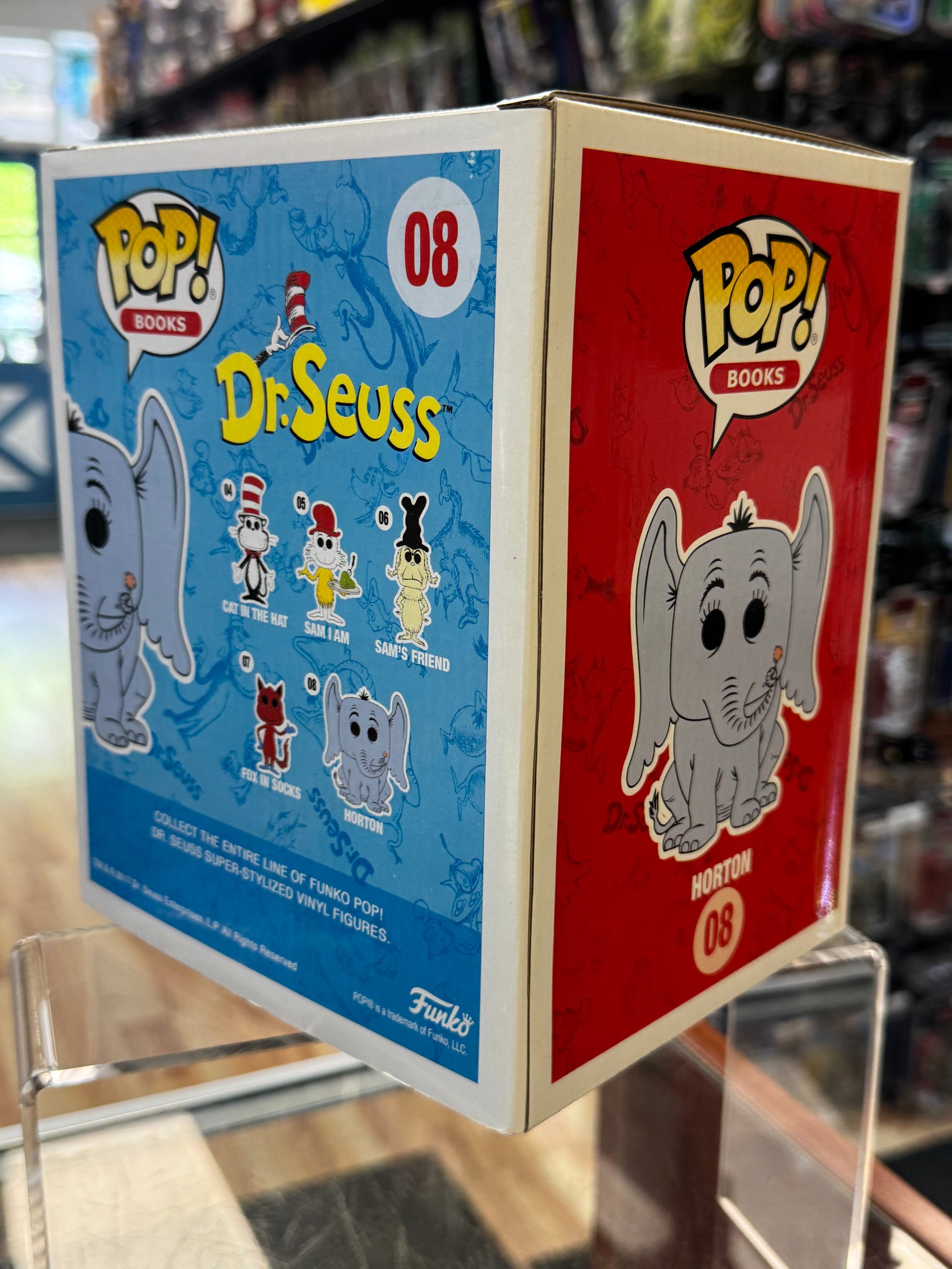 Funko POP! Horton Figure | Dr. Seuss Character Collectible 6-Inch Vinyl Toy