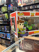 Woody with RC Car Deluxe (Funko Pop, Disney Toy Story) - Bitz & Buttons