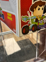 Woody with RC Car Deluxe (Funko Pop, Disney Toy Story) - Bitz & Buttons