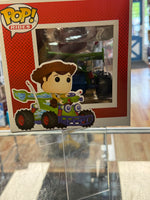 Woody with RC Car Deluxe (Funko Pop, Disney Toy Story) - Bitz & Buttons
