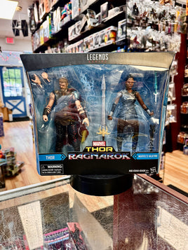 Thor and Valkyrie 2 Pack Thor Ragnarok (Marvel Legends, Hasbro) *SEALED*