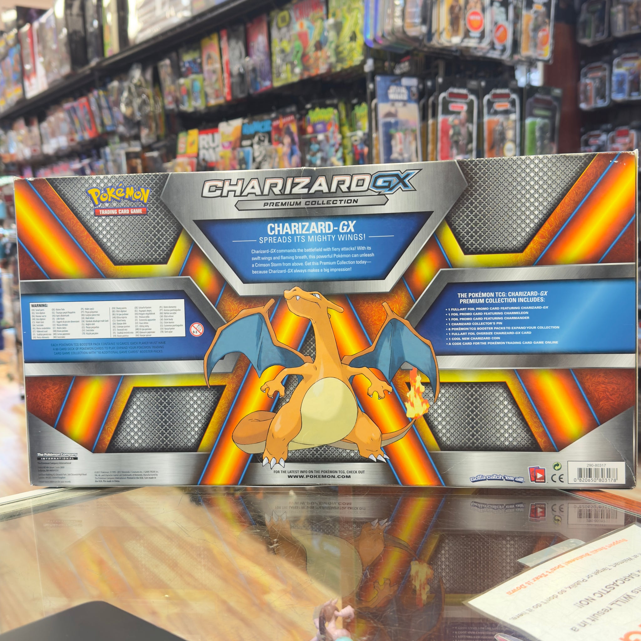 Charizard GX Premium Collection Sun & Moon (Pokemon, Wizard) Sealed| Bitz & Buttons Charizard GX Premium Collection Sun & Moon (Pokemon, Wizard) Sealed| Bitz & Buttons