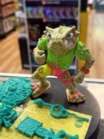 Napoleon Bonafrog with File Card  (Vintage TMNT Ninja Turtles, Playmates) COMPLETE - Bitz & Buttons