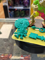 Napoleon Bonafrog with File Card  (Vintage TMNT Ninja Turtles, Playmates) COMPLETE - Bitz & Buttons