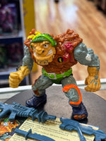 General Traag with File Card  (Vintage TMNT Ninja Turtles, Playmates) COMPLETE - Bitz & Buttons