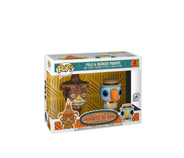 Pele & Barker Parrot 2-Pack (Disney, Funko Pop)