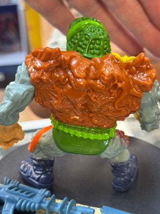 General Traag with File Card  (Vintage TMNT Ninja Turtles, Playmates) COMPLETE - Bitz & Buttons