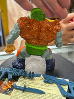 General Traag with File Card  (Vintage TMNT Ninja Turtles, Playmates) COMPLETE - Bitz & Buttons