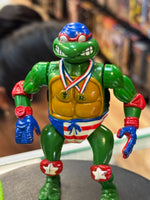 Olympic Swimmer Raphael  (Vintage TMNT Ninja Turtles, Playmates) COMPLETE - Bitz & Buttons