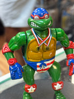 Olympic Swimmer Raphael  (Vintage TMNT Ninja Turtles, Playmates) COMPLETE - Bitz & Buttons