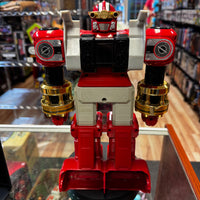 Red Battlezord Zeo with Accessories (Vintage MMPR Power Rangers, Bandai) - Bitz & Buttons