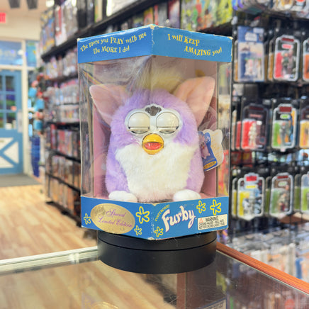 Furby Purple & White Special Edition (Vintage Furby, Tiger Electronics) SEALED - Bitz & Buttons