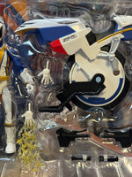 SPD Omega Ranger W/ Uniforce Cycle (Power Rangers, Lightning Collection) COMPLETE