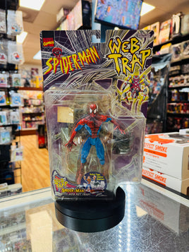 Web Trap Spider-Man (Vintage Marvel, Toybiz) *SEALED*