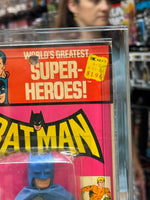 Removable Cowl Kresge Batman 1972 (Vintage Mego WGSH, DC Comics) **AFA Graded 75** - Bitz & Buttons