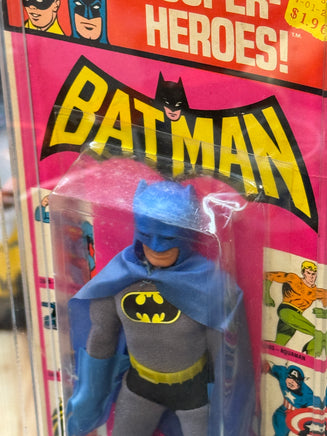 Removable Cowl Kresge Batman 1972 (Vintage Mego WGSH, DC Comics) **AFA Graded 75** - Bitz & Buttons