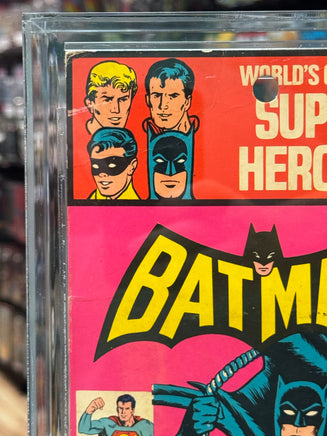 Removable Cowl Kresge Batman 1972 (Vintage Mego WGSH, DC Comics) **AFA Graded 75** - Bitz & Buttons