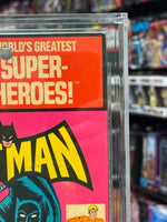 Removable Cowl Kresge Batman 1972 (Vintage Mego WGSH, DC Comics) **AFA Graded 75** - Bitz & Buttons