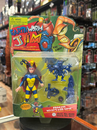 Princess What's Her Name (Vintage Earthworm Jim, Playmates) SEALED - Bitz & Buttons