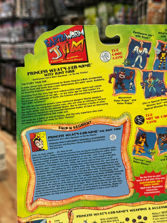 Princess What's Her Name (Vintage Earthworm Jim, Playmates) SEALED - Bitz & Buttons