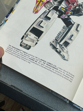 Galvatron  Annual Hardcover Book by Furman Simpson (Vintage Transformers, Hasbro) - Bitz & Buttons