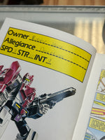 Galvatron  Annual Hardcover Book by Furman Simpson (Vintage Transformers, Hasbro) - Bitz & Buttons