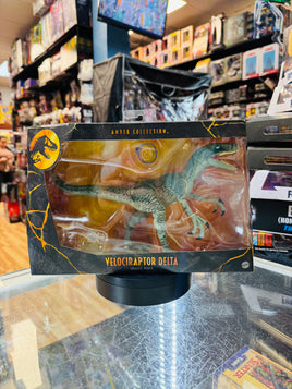 Velociraptor Delta (Jurassic Park Amber Collection, Hasbro) SEALED
