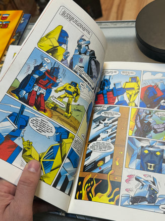 Galvatron  Annual Hardcover Book by Furman Simpson (Vintage Transformers, Hasbro) - Bitz & Buttons