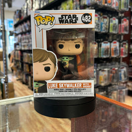 Luke Skywalker & Grogu #482 (Funko Pop! Star Wars Mandalorian)