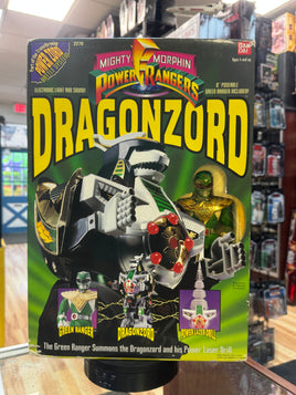 Dragonzord with Green Ranger (Vintage MMPR Power Rangers, Bandai) NEW - Bitz & Buttons