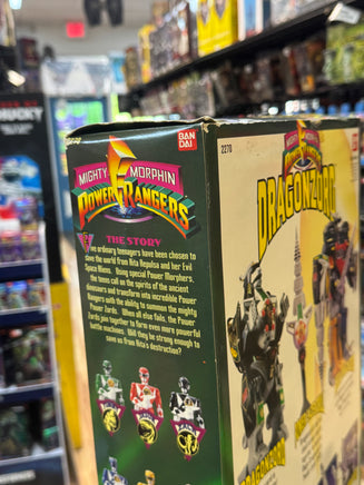 Dragonzord with Green Ranger (Vintage MMPR Power Rangers, Bandai) NEW - Bitz & Buttons