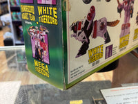 White Tigerzord with White Ranger (Vintage MMPR Power Rangers, Bandai) NEW - Bitz & Buttons