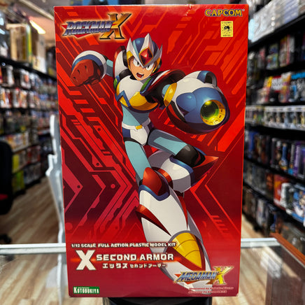 Mega Man Second Armor 1/12 Scale Model Kit 8091 (Mega Man, Kotobukiya) - Bitz & Buttons