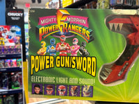 Power Gun & Sword with Morpher (Vintage MMPR Power Rangers, Bandai) NEW - Bitz & Buttons
