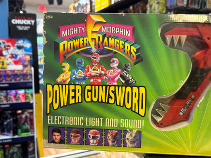 Power Gun & Sword with Morpher (Vintage MMPR Power Rangers, Bandai) NEW - Bitz & Buttons