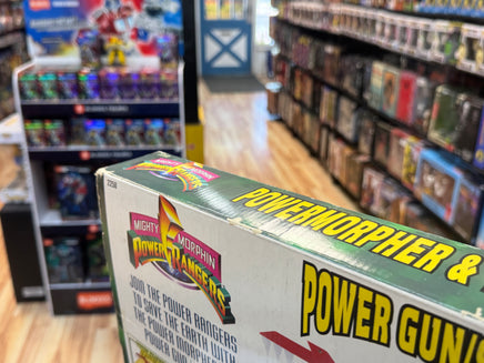 Power Gun & Sword with Morpher (Vintage MMPR Power Rangers, Bandai) NEW - Bitz & Buttons