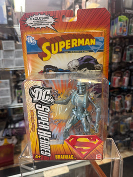 Brainiac 6" with Comic (Mattel, DC Superheroes) - Bitz & Buttons