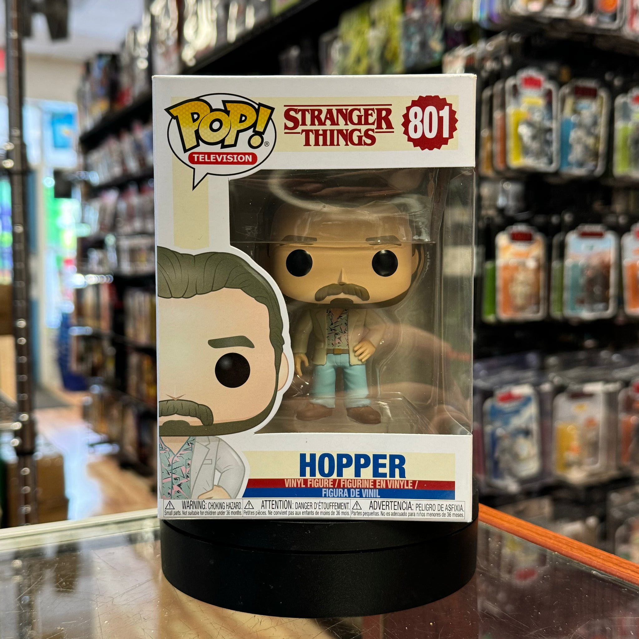 Hopper #801 (Funko Pop!, Stranger Things)| Bitz & Buttons